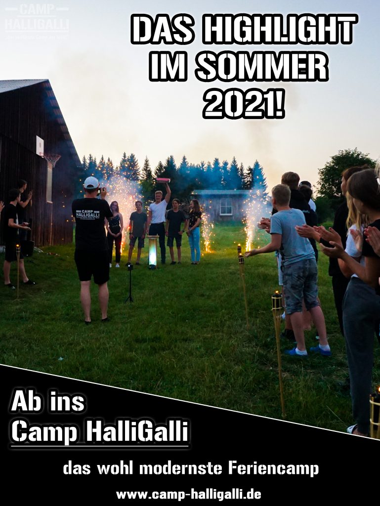 Moderne Ferienlager Camp HalliGalli