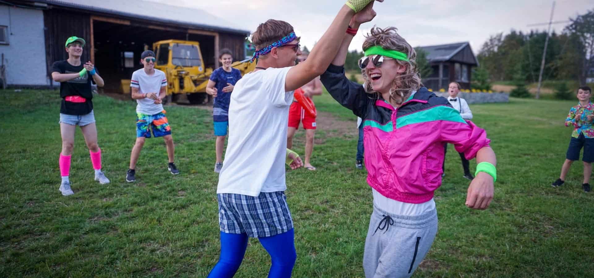 camp-halligalli ferienlager motto party